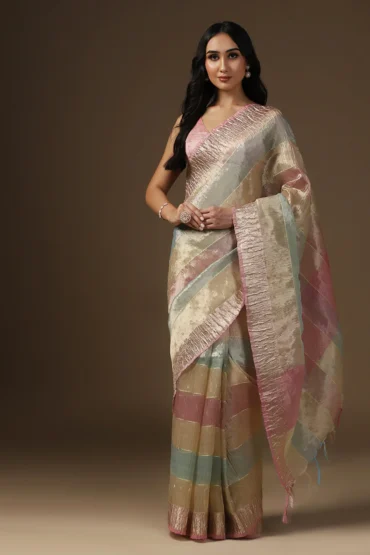 Aentic Festive Banarasi Silk Saree