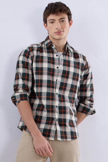 Tartan Pop Multicolor Check Shirt