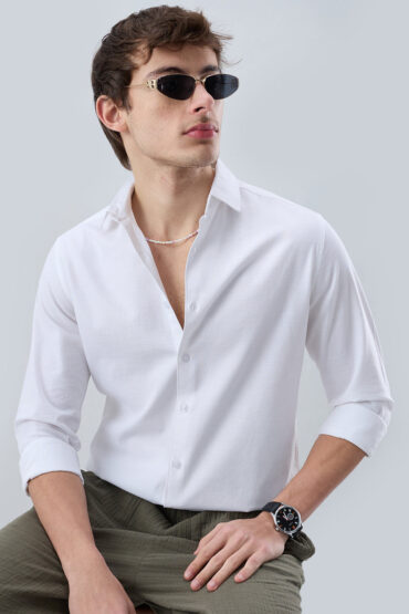 Solid White Everyday Shirt