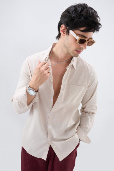 Classic Beige Everyday Shirt