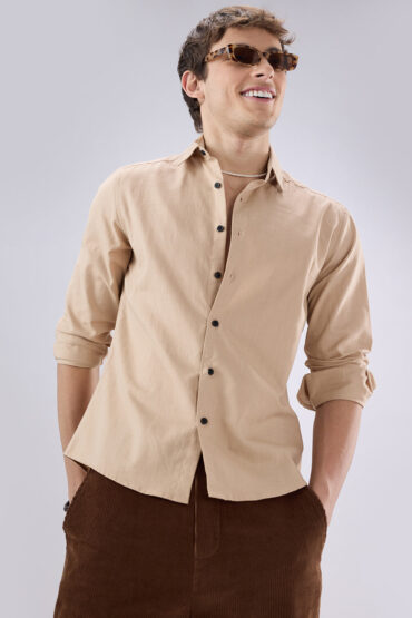 British Tan Beige Everyday Shirt