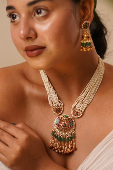 Kanika ? Heritage-Inspired Jadau Kundan Jewelry Set