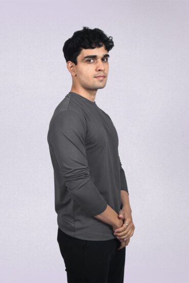 Absolute Crew Full Sleeves- Dark Grey