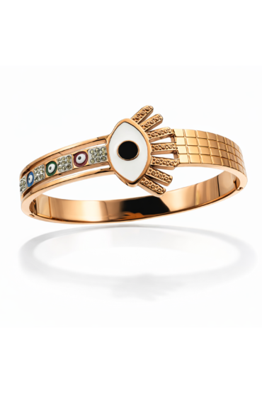 Evil Eye Luxe Rose Gold Bracelet