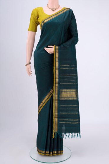 Blue Kanjivaram Silk Saree