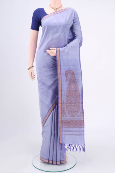 Violet Kanchipuram Silk Saree