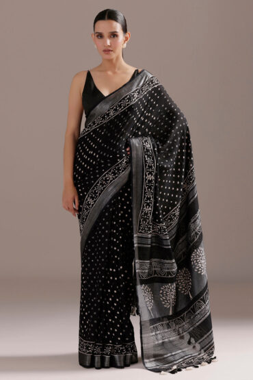 Breathe Easy, Look Stunning: All-Over Printed Cotton Saree