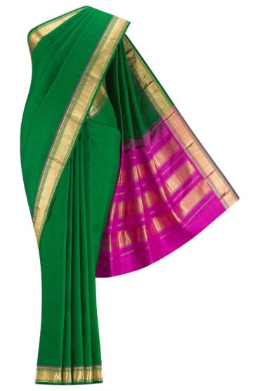 Green Kanchipuram Silk Saree