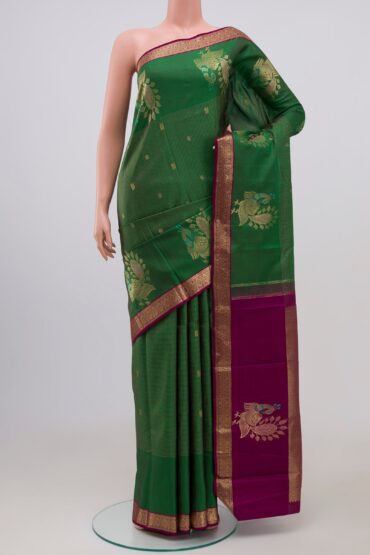 Green Kanjivaram Silk Saree
