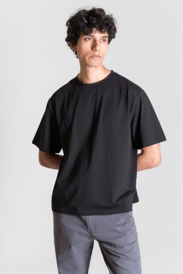 Stretch Box-Fit T-shirt ? Black