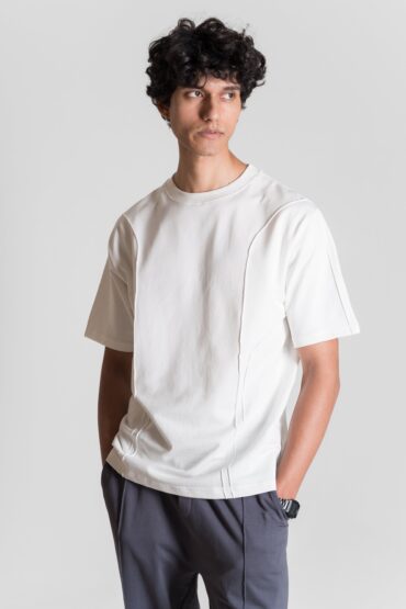 Heavy Relaxed Ridge T-shirt ? Off White
