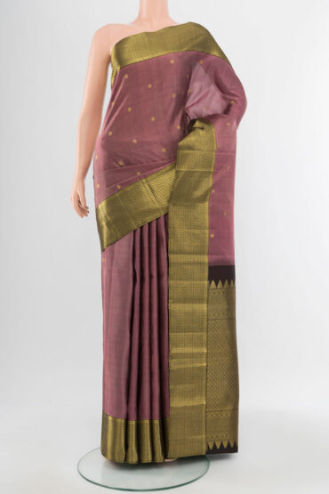Mauve Kanchipuram Silk Saree