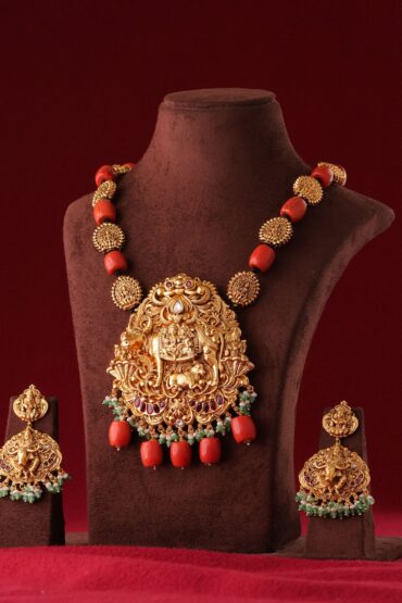 Shiv?Parvati Kamdhenu Heritage Necklace