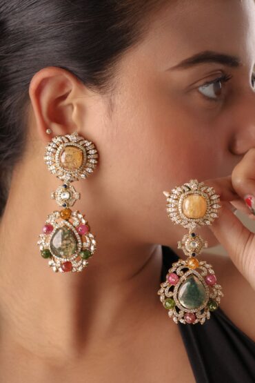 Vintage Royale Statement Long Earrings