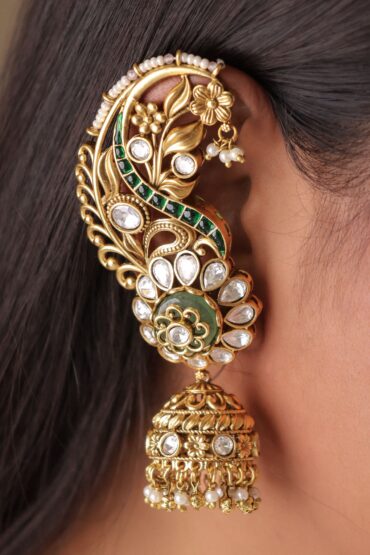 Noor Kairi Jhumka Ear Cuffs