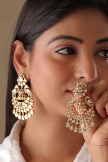 Noor-e-Mehfil Kundan Jhumkas