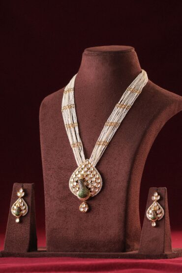 Morbagh Polki Pearl Mala Set