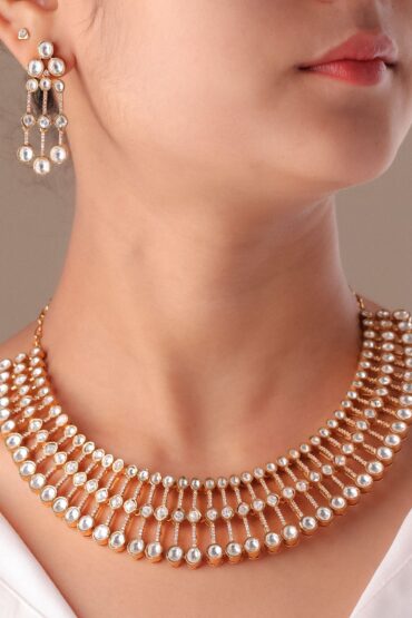 Ruhani  Polki Necklace Set