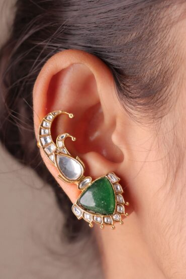 Noorie Ear Cuff (Ruby / Emerald Edition)