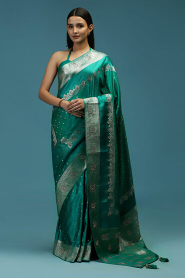 SATIN DESIGNER SAREE