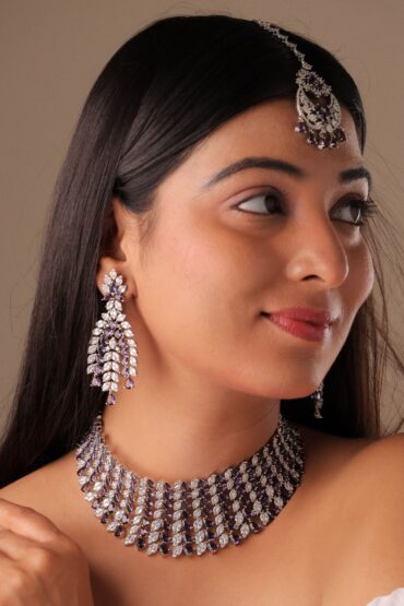 Ruhani  Cascade  Choker Set