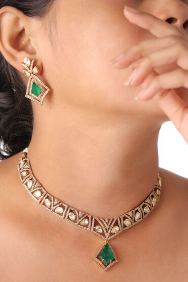 Saloni Polki Necklace Set