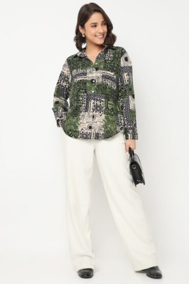 Straight Printed Shirt