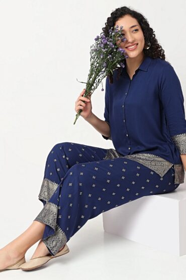 Printed Camp Collar Shirt