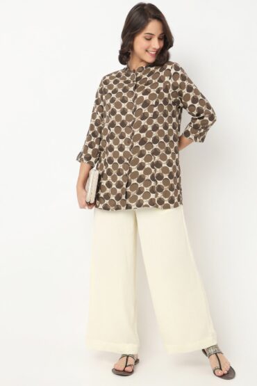 Printed A-Line Tunic