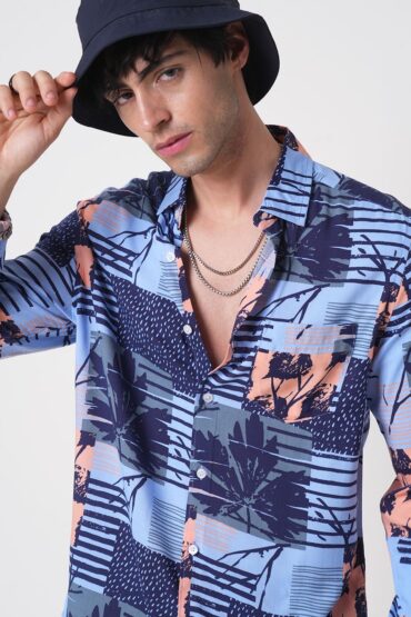 Multicolour Abstract Printed Shirt
