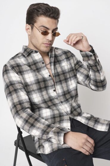 Super Soft Multicolour Plaid Checks Flannel Shirt