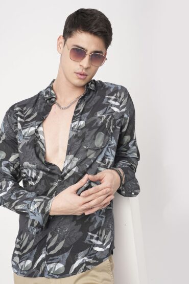 Multicolour Tropical Printed Shirt