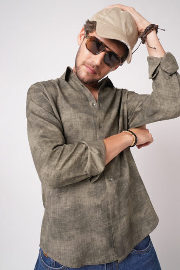 Vintage Brown Plushy Shirt