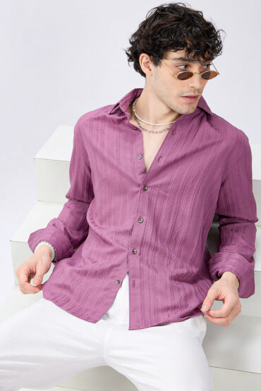 Dustrose Parallel Weave Dobby Luxe Shirt