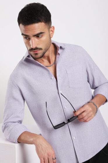 Cloud Lavender Everyday Luxe Shirt