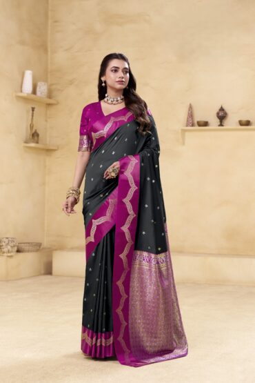 Banarasi Satin Silk Designer Saree