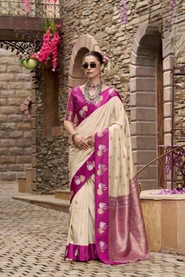 Banarasi Satin Silk Designer Saree