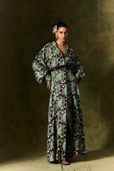 Gulsher Silk Shirt Dress