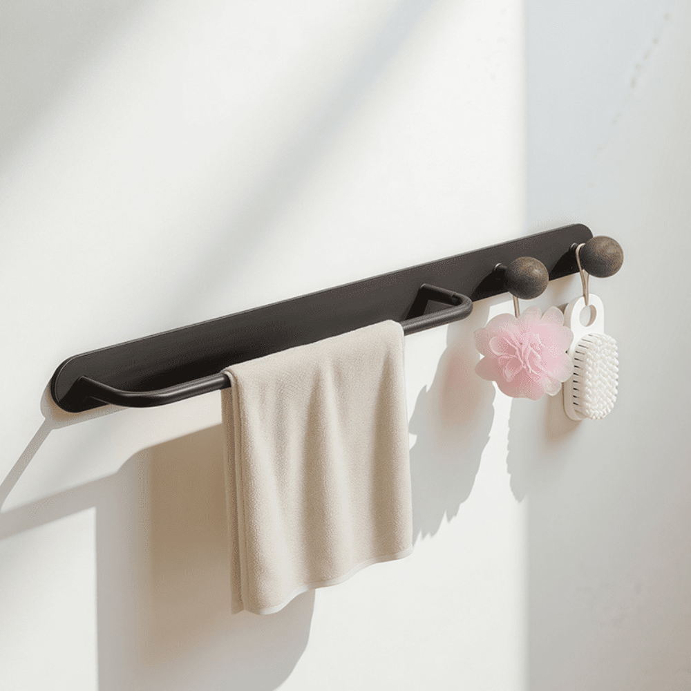 Multi-Purpose Wall Mounted Towel Storage Hanging Rack
