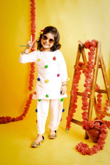Pom Pom Glow Suit Set