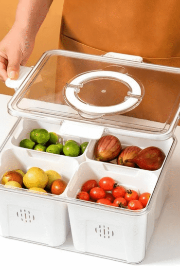 Airtight Storage Containers With 4 Compartments