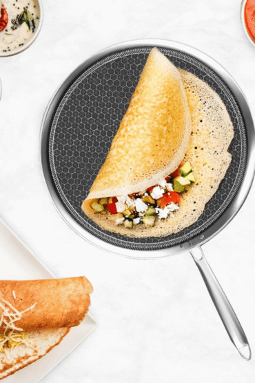 Tri-Ply Stainless Steel Honeycomb Non-Stick Tawa(29cm)