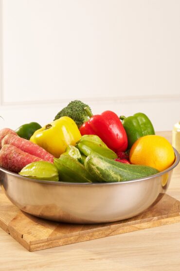 Multi-Purpose Stainless Steel Kitchen Bowl