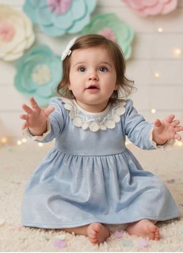 Tiny Lace Cloud Frock