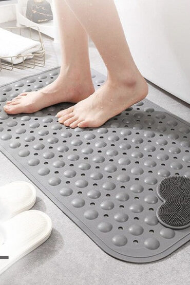 Anti-Bacterial Quick-Dry Non-Slip Shower Mat (71x40cm)