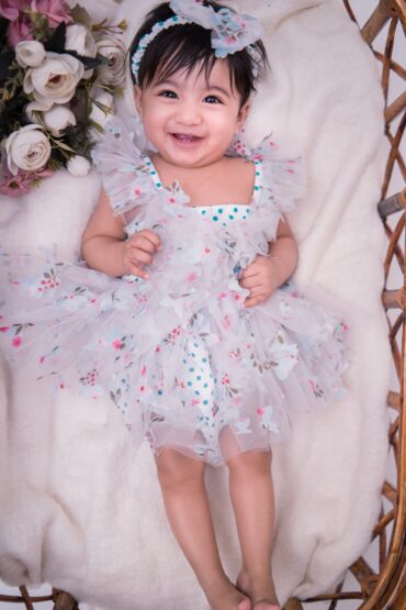 Butterfly Babble Romper Frock