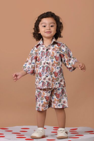 Floral Magic Boys Coord Set