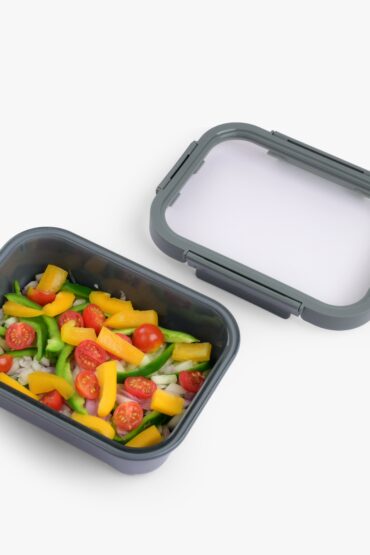 Rectangle 1050ml Non-Stick Glass Food Storage Container