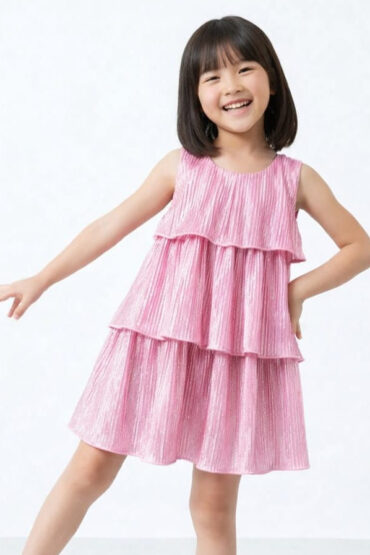 Tiered Shimmer New Dress