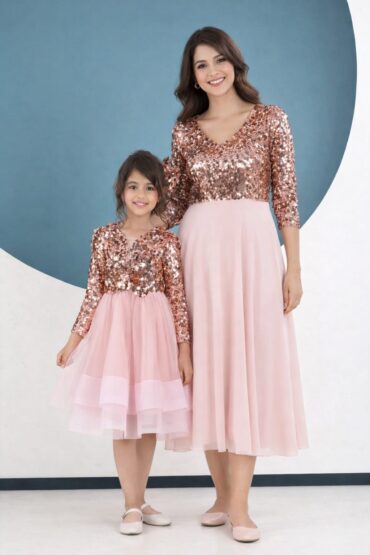 Dusk and Dawn Twinning Dress
